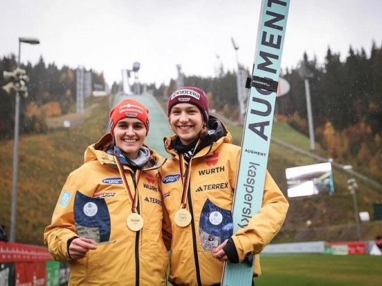 SKISPRINGEN - DRITTER TITEL FÜR SACHSEN