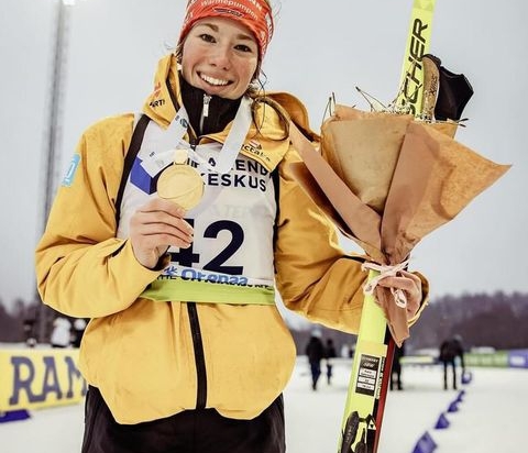 BIATHLON - GOLD FÜR ALMA SIEGISMUND