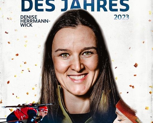 EHRENSACHE - DENISE HERRMANN-WICK IST DEUTSCHLANDS SPORTLERIN DES JAHRES 2023