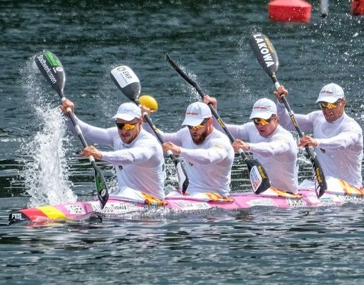 KANU RENNSPORT - WELTMEISTER IM K4 MIT TOM LIEBSCHER-LUCZ