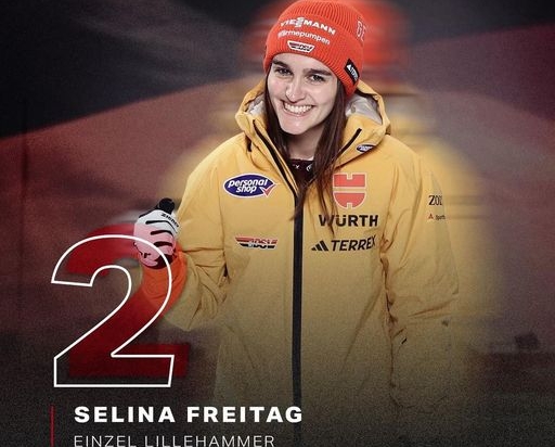 SKISPRINGEN +++ ZWEIMAL WELTCUPPODEST FÜR SELINA FREITAG