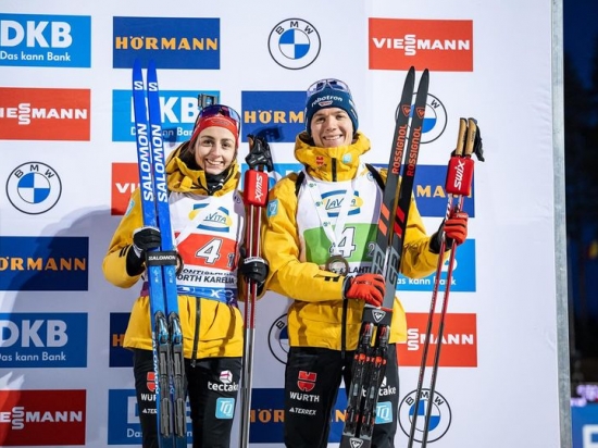 BIATHLON +++ VOIGT/STRELOW AUF PODIUM