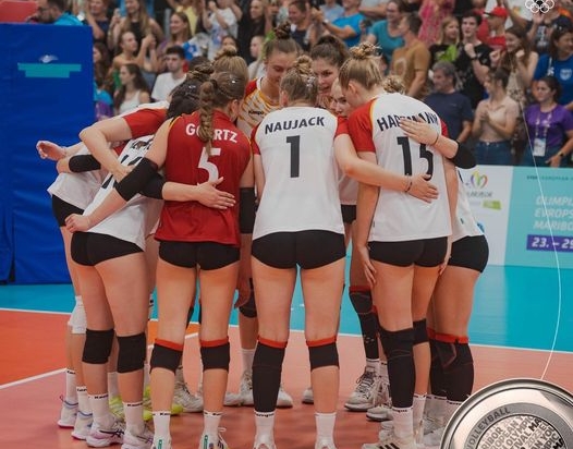 EYOF -  VOLLEYBALL: SILBER FÜR DAMEN