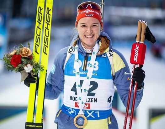 BIATHLON - WELTCUPSIEG FÜR DENISE HERRMANN-WICK