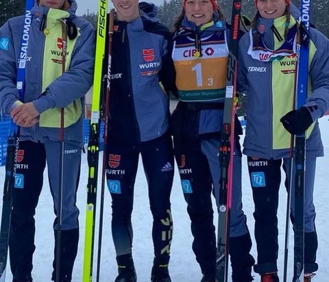 NORDISCHE KOMBINATION   JWM MIXED-SILBER/DRITTE MEDAILLE FÜR SOMMERFELDT