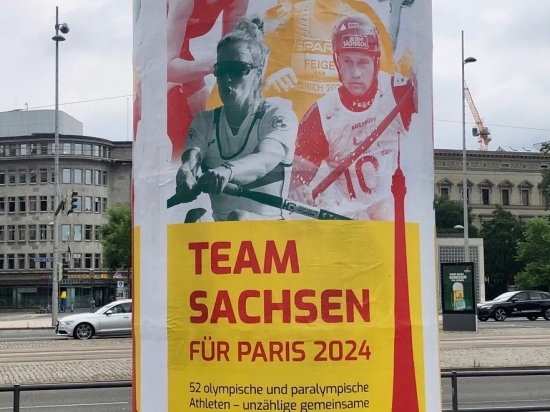 NEWS  - KAMPAGNENSTART TEAM SACHSEN FÜR PARIS 2024