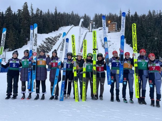 SKISPRINGEN - JWM-BRONZE FÜR UNSERE MÄDELS