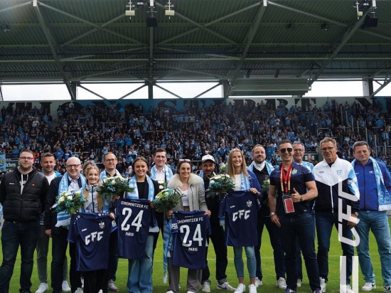 ATHLETENTAGEBUCH - CHEMNITZER FC WÜRDIGT OLYMPIONIKEN