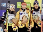 BIATHLON - GOLD FÜR ALMA SIEGISMUND